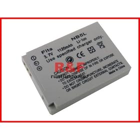 New Li-ion Battery NB-5L NB5L for CANON 3.7V 1120mAh