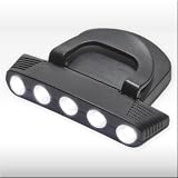 Kopflampe 'CAP LAMP 5' mit 2 Leuchtarten - F�r Baseballcaps und Schirmm�tzen: Die praktische Klemmleuchte mit neigbarem Lampenkopf und w�hlbarem Leuchtmodus!von "Unknown"