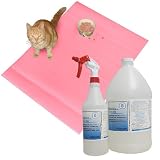 Pink Pet Pad & Disinfectant Spray (Yoga Mat Cleaner)