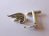 Angel Wing Silver Cufflinks by Classic Cufflinks