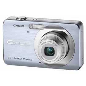 Casio EX-Z80 Compact Digital Camera - Blue (8.0MP, 3x Optical Zoom) 2.6" LCD