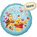Foil Balloon 10 With Stick - Winnie The Pooh - Its A Boy (S662062)