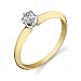 0.25 carat Diamond Solitaire Ring 14Kt Yellow Gold
