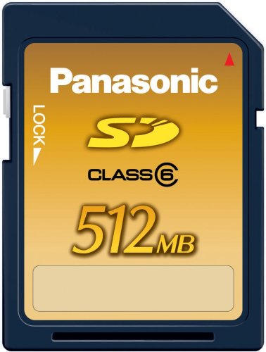 Panasonic SD�������[�J�[�h 512MB RP-SDV512L1A