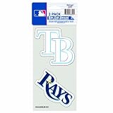 MLB Tampa Bay Devil Rays 4-by-8 Die Cut Decal
