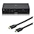PLANEX ゲーム機対応HDMIセレクタ 入力4/出力1(HDMIケーブル2m 1本セット) PL-HDMI0402M