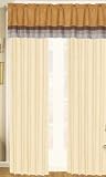 Review KingLinen  / Newport Micro Suede Drapery Panel w/ Valance / Tassels
