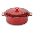 Le Creuset 4-Quart Poterie Casserole: Cherry