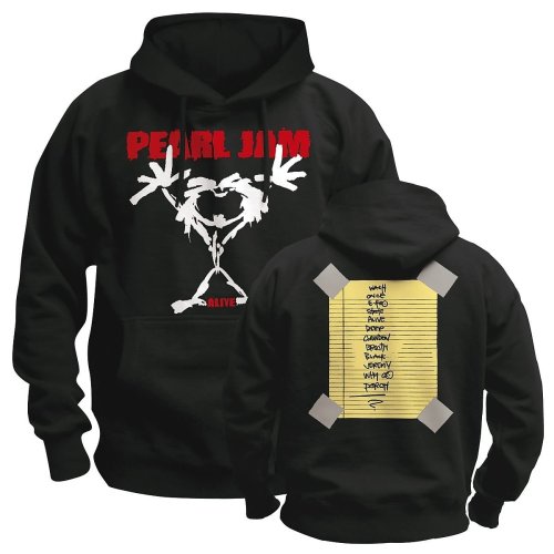 Bravado Herren Sweatshirt Pearl Jam - Stickman, Gr. 52/54, Schwarz (schwarz) Preisvergleich