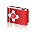 Sweex Clipz 2GB MP3-Player rot