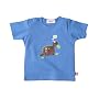 Zutano Screen Short-Sleeve T-Shirt - Dino Periwinkle, 6-12 months