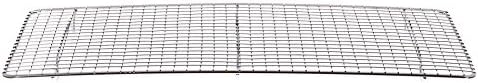 TrueCraftware- Full Size Chrome Plated Wire Pan Grate- Cooling Racks 18" x 10"- Fits Full Size Sheet Pans Cookie Pans Cooling Rack Baking Sheet Grate Cake Rack for Pies Cookies Pastries Cakes