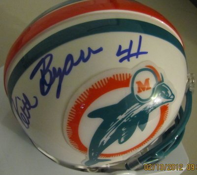 Signed Keith Byars Mini Helmet - Autographed NFL Mini HelmetsB00COPQNEG