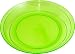 Set of 4 25cm Green Plastic Plates Picnic BBQ Camping Party Outdoor Kids Dinner