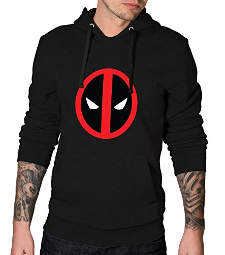 Deadpool Logo Black Hoodie