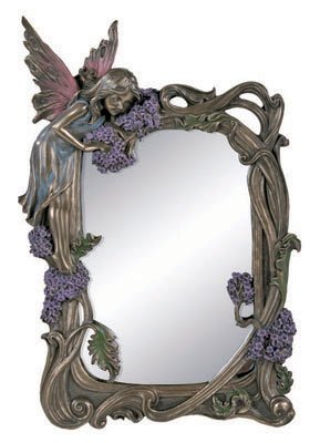 Art Nouveau - Fairy Mirror Collectible Decoration Pixie Figure Model