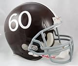 Denver Broncos 1960-1961 Throwback Riddell Full Size Authentic Proline Football Helmet - Sports Memorabilia