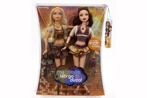 Childrens Toyshop  Toys : Barbie My Scene Disco Doll ( Kennedy & Chelsea ) Set of 2