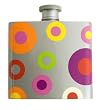 Sarut Py-wfspas 4-Inch by 3-1/2-Inch by 1-Inch Flask, 1-Pack, Multicolored
