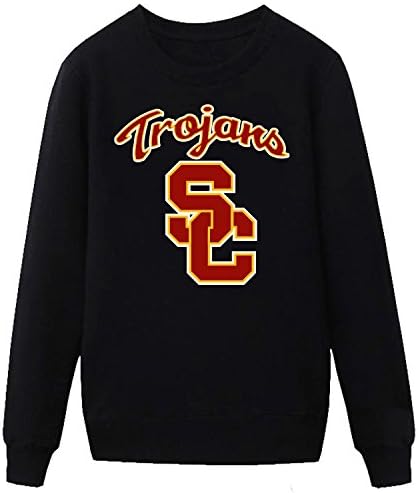 WuHai Men's USC Trojans Sweatshirts black XL