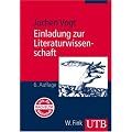 Einladung zur Literaturwissenschaft: Mit einem Vertiefungsprogramm im Internet. (Studienb�cher Literatur und Medien) (Uni-Taschenb�cher M)