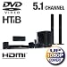 Panasonic SC-PT770 1000W 5DVD 5.1 Channel Home Theater System with Built-in iPod dock and front-to-rear-Wireless Rear Spea