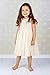 Bow Dream Flower Girl's Dress Lace Ivory