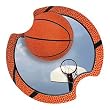 Basketball Carsters - Coasters for Your Car