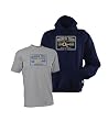 Russell Athletic Georgia Tech Sweatshirt and Tee Combo Pack