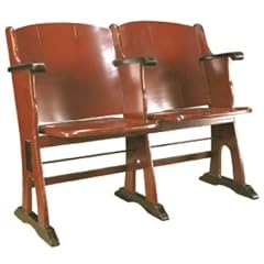 ProPassione Kinositze Royal, Klappsitze, Rot / Dunkelbraun