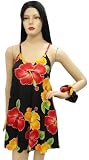 Captivating Flower Print Sundress Baby Doll Night Lingeie Top L Valentine's Day Gift
