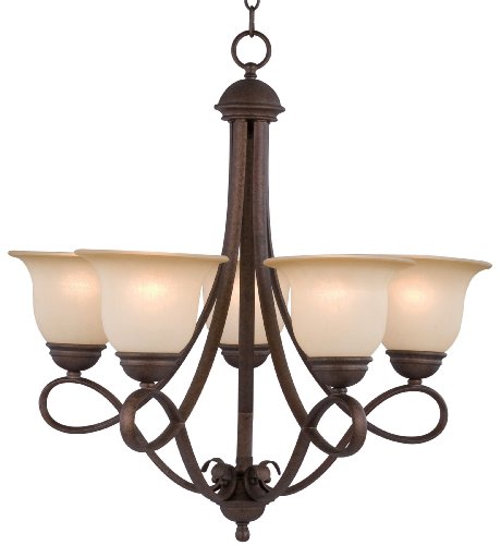 Hardware House 10-0717 Bennington Chandelier, Antique Bronze
