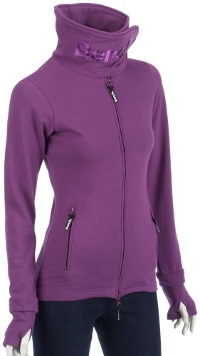 Bench Damen Sweat Jacke FAST FORWARD FUNNEL NECK - C, bright violet, S, BLEA1101C, PU068 Bench Damen Sweat Jacke FAST FORWARD FUNNEL NECK - C, bright violet, S, BLEA1101C, PU068