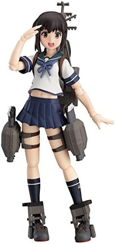 figma - Kantai Collection Kan Colle Fubuki Animation ver. Complete Action Figure Character Model with Interchangeable Expression Part Twin Gun Mount Cannon Tube Torpedo Launchers MAX Factory