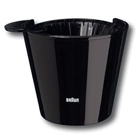 Braun 3111-661 Coffeemaker Filter basket, Black by