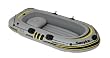 Sevylor Inflatable Super Caravelle 4 Person Boat