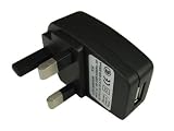 usb to mains charger power adaptor adapter uk 3 pin plug for mp3 mp4 mp5 players iphone 3gs goodsim Guide