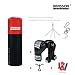 HANSSON.SPORTS Boxset Boxsack Boxhandschuhe f. Erwachsene Senior Fighter 120