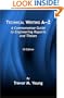 Technical Writing A-Z: A Commonsense Guide to Engineering Reports and Theses