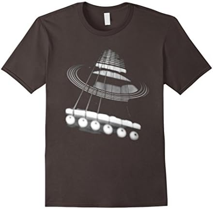 Acoustic Guitar Shirt, Cool Musician Tee, Guitar Player Tee - Male Large - Asphalt