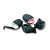 Canyon Set of Wind Up Cycle Lights Black