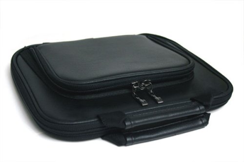 Acer Aspire One 8.9 Mini-Notebook Premium Memory Foam Pouch Case with Front Pocket - (Black)