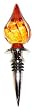 Amber Drop Wine Stopper