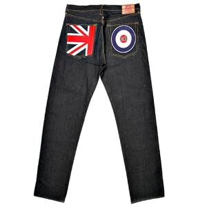 RMC Martin Ksohoh British Flag/Target denim jeans REDM3702
