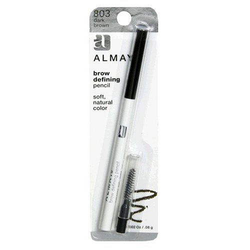 Eyebrow Color Almay Brow Defining Pencil, Dark Brown, .5Ounce