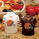 Cleveland Browns Gameday Jersey Salt and Pepper Shakers
