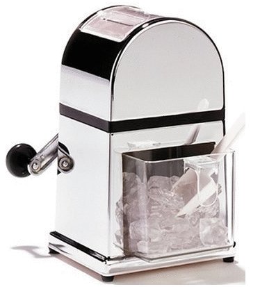 QUEENSHOME 658915 Eiscrusher, verchromt