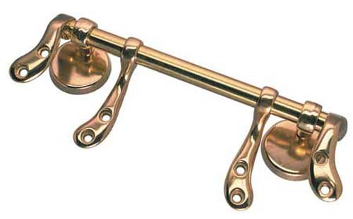 Polished brass finish toilet seat hinge & Buffers