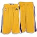 Lakers adidas Swingman Shorts - Big Kids ( sz. S, White/Gold : Lakers )