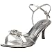 Annie Shoes Women's Eliana Sandals,Silver,8.5 M US